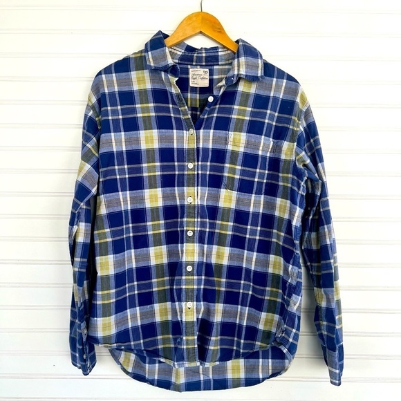 American Eagle Outfitters button plaid shirt - Picture 1 of 9